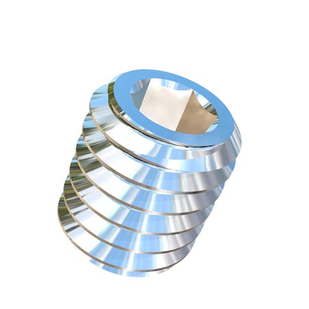 Allied Titanium M4-0.7 Pitch X 5mm Set Screw, Socket Drive with Cup Point, Grade 5 (Ti-6Al-4V) 0003514